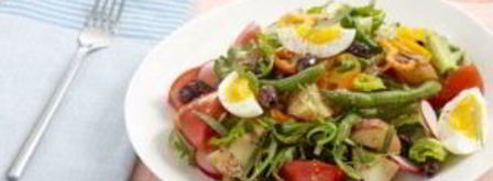 салат из картофеля и яиц. Шаг 7