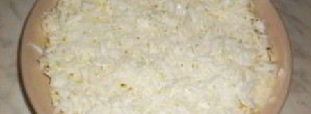 салат из картофеля с копченой горбушей. Шаг 3