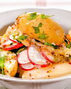 Салат из молодого картофеля