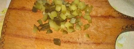 салат картофельный с грибами. Шаг 19