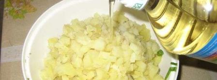 салат картофельный с грибами. Шаг 26