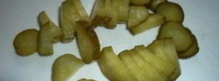 салат картофельный с огурцами. Шаг 2