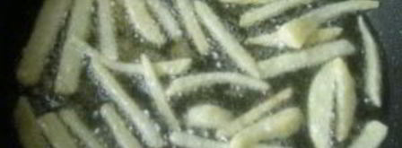 салат с картофелем фри. Шаг 3