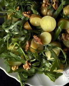 Салат с картофелем и фасолью