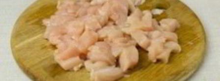 салат с картофелем и курицей. Шаг 2