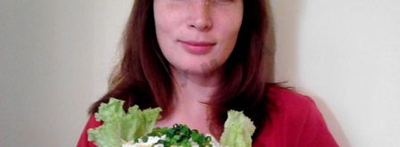 салат с картошкой фри и курицей. Шаг 12