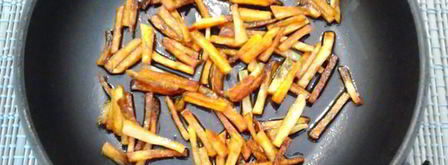 салат с картошкой фри и курицей. Шаг 4