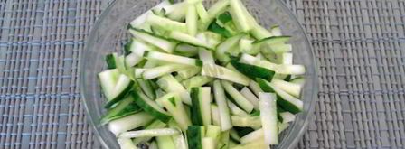 салат с картошкой фри и курицей. Шаг 7