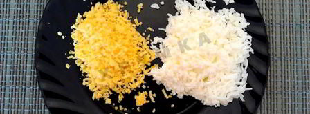 салат с картошкой фри и курицей. Шаг 8