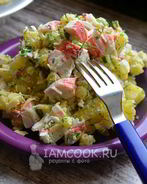 Салат с картошкой