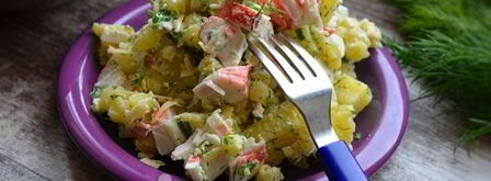 салат с картошкой. Шаг 10