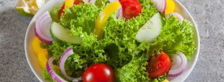 салат с жареной картошкой соломкой. Шаг 4