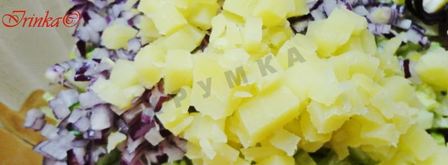 шварцвальдский картофельный салат. Шаг 3