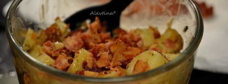 теплый картофельный салат. Шаг 6