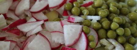 весенний картофельный салат. Шаг 2