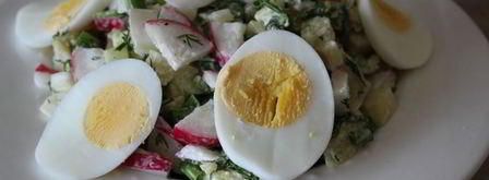 весенний картофельный салат. Шаг 4