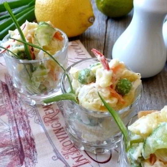 Рецепт японского картофельного салата