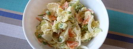 японский картофельный салат. Шаг 4