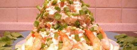 оливье пикантный. Шаг 3