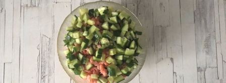 оливье с креветками. Шаг 5