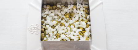 оливье с курицей. Шаг 5