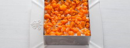 оливье с курицей. Шаг 7