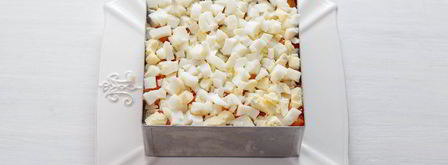 оливье с курицей. Шаг 8