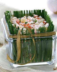 Оливье с вареной колбасой