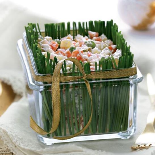 Рецепт оливье с вареной колбасой