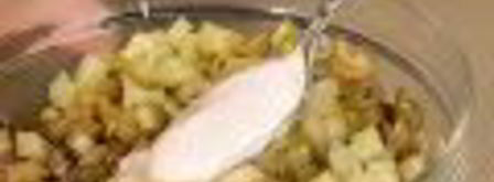 салат оливье c острым майонезом. Шаг 3