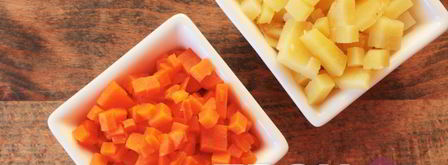 салат оливье с колбасой. Шаг 2