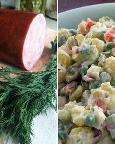 Заготовка для оливье