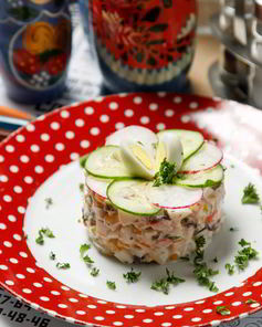 Крабовые салаты