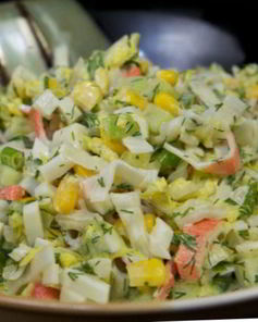 Салат с крабовыми палочками