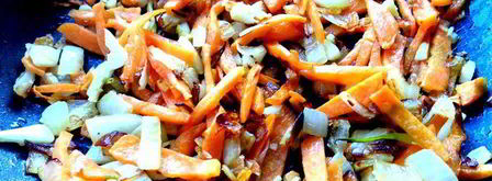 постный салат из чечевицы. Шаг 5