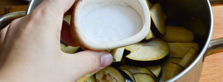 салат десяточка с баклажанами на зиму. Шаг 2