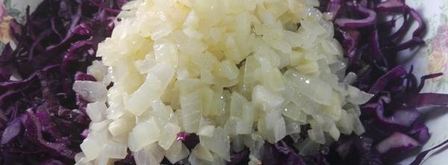 салат из краснокочанной капусты по-грузински. Шаг 2