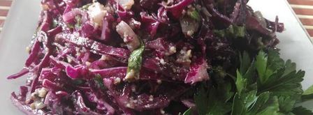 салат из краснокочанной капусты по-грузински. Шаг 6