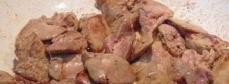 салат из печени курицы. Шаг 3