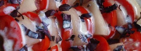 салат из помидоров с дыней. Шаг 6