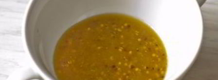 салат из шпината с шампиньонами, яйцом и беконом. Шаг 6