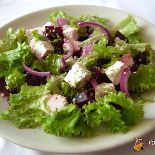 Салат из свеклы Анжелика