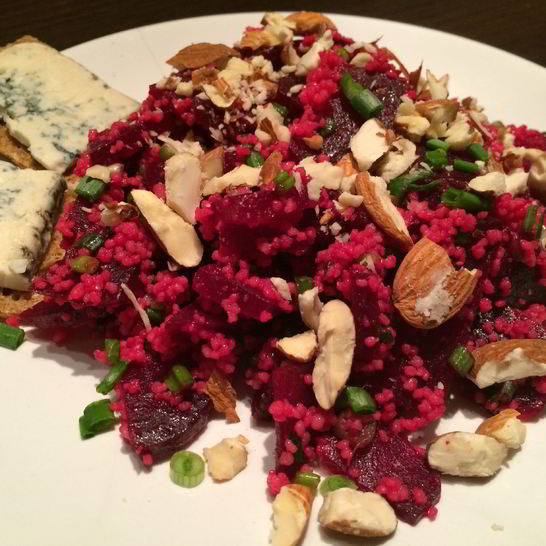 Рецепт салата из свеклы и кускуса