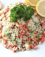 Салат из сырой цветной капусты