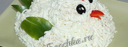 салат курочка. Шаг 4