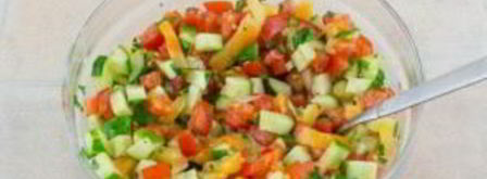 салат любимая жена. Шаг 3