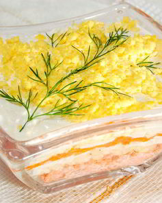 Салат мимоза