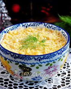 Салат Мимоза с картошкой