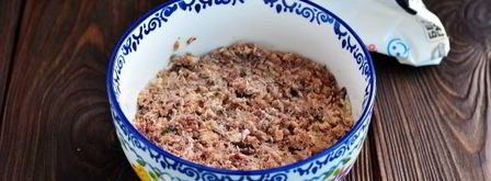 салат мимоза с картошкой. Шаг 6