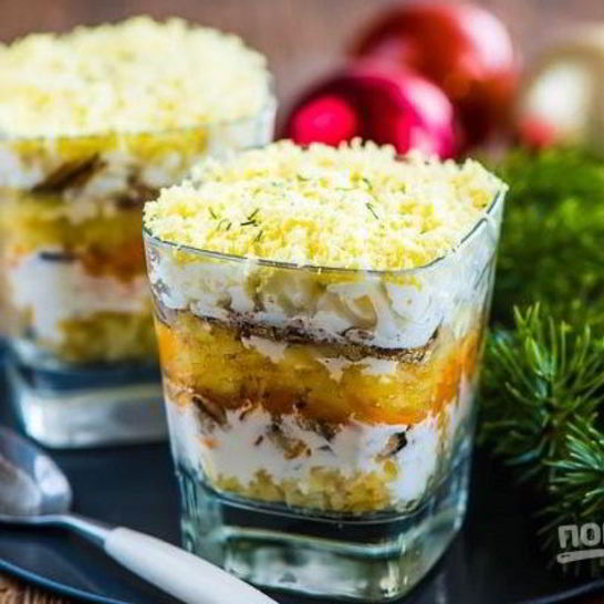 Рецепт салата мимоза со шпротами